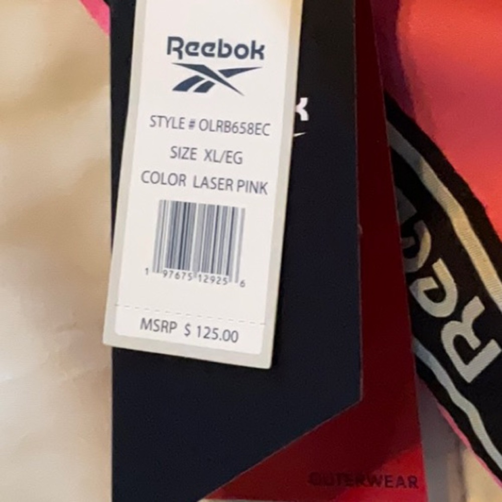 New Reebok Lined Jacket - Picture 5 of 6